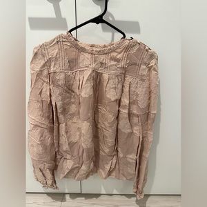 Wilfred Henrientte blouse in blush color